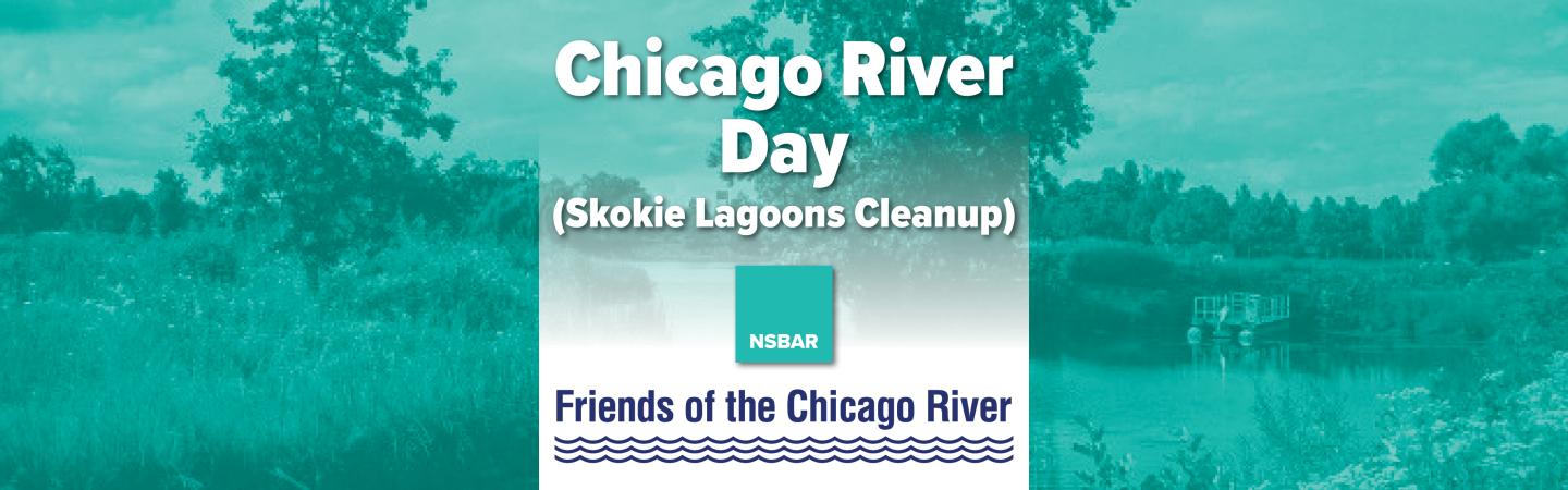 Chicago River Day (Skokie Lagoons Cleanup) EVENT BANNER GRAPHIC